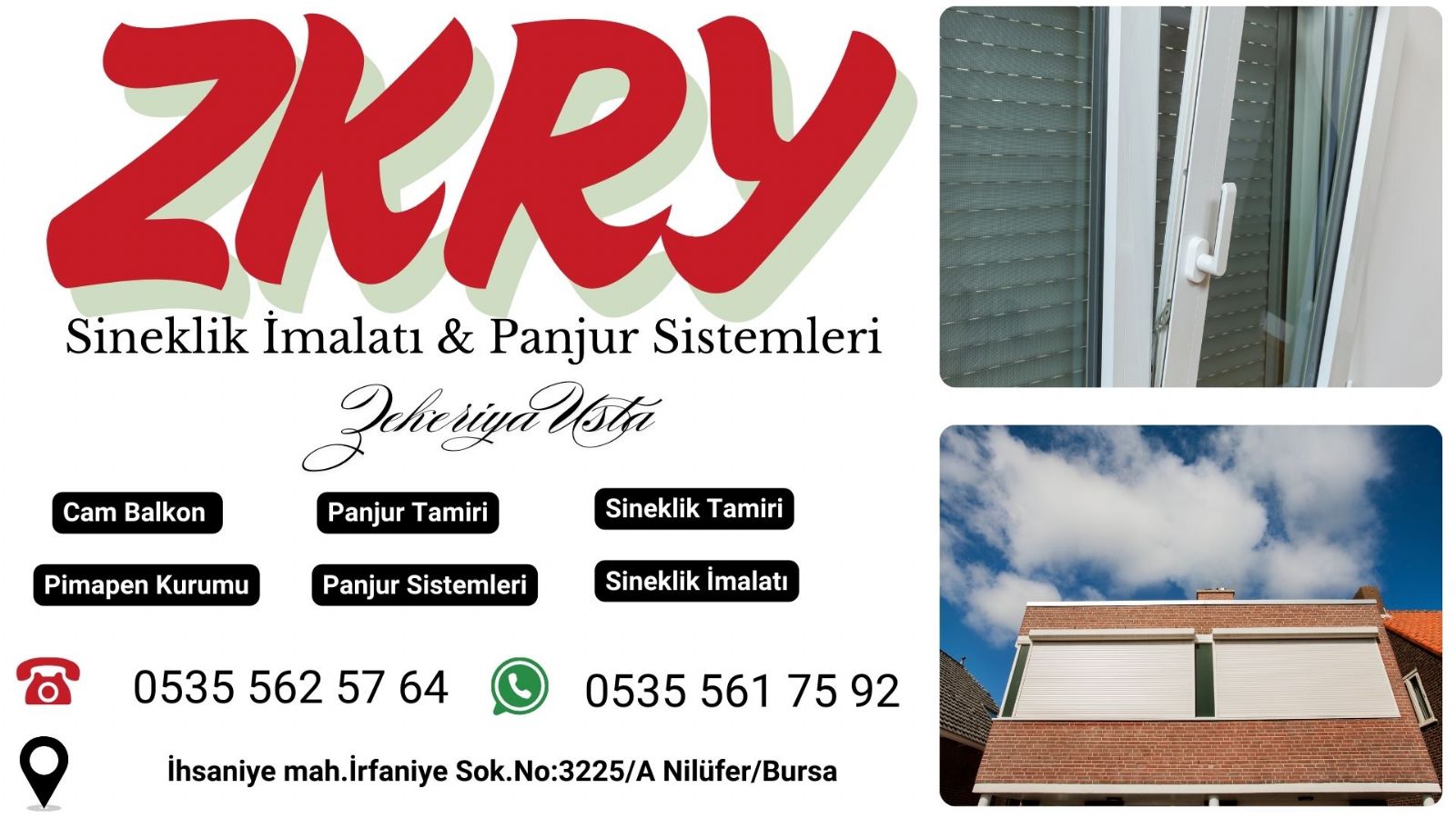 Nilüfer Kepenk Tamiri